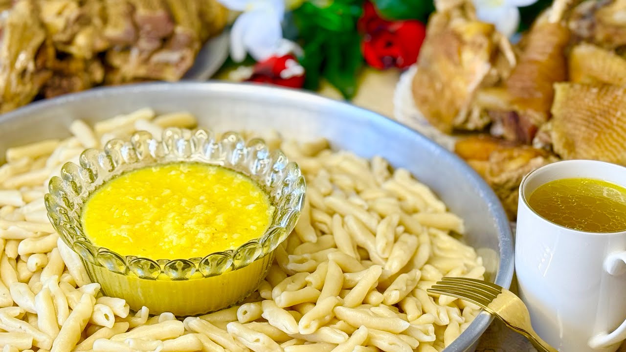 Пшеничные галушки