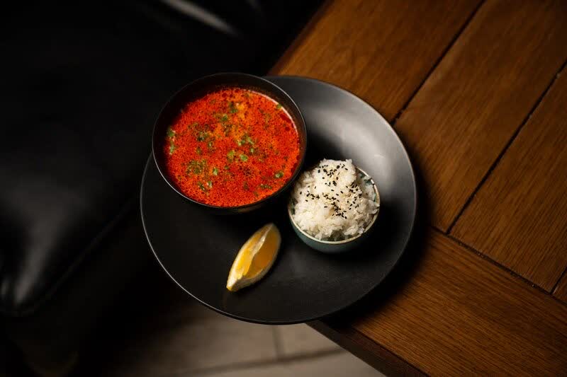 Пряное карри с рисом